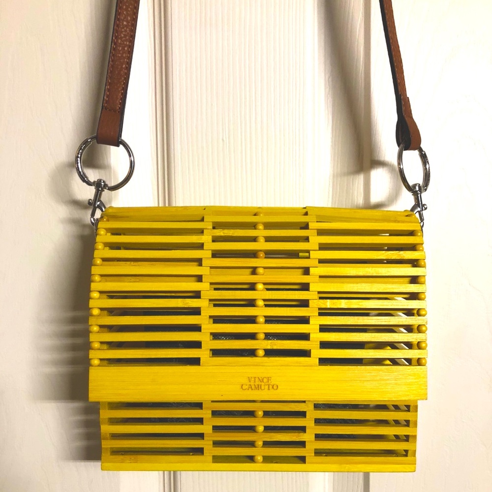 ✨Vince Camuto Bamboo Crossbody Bag✨